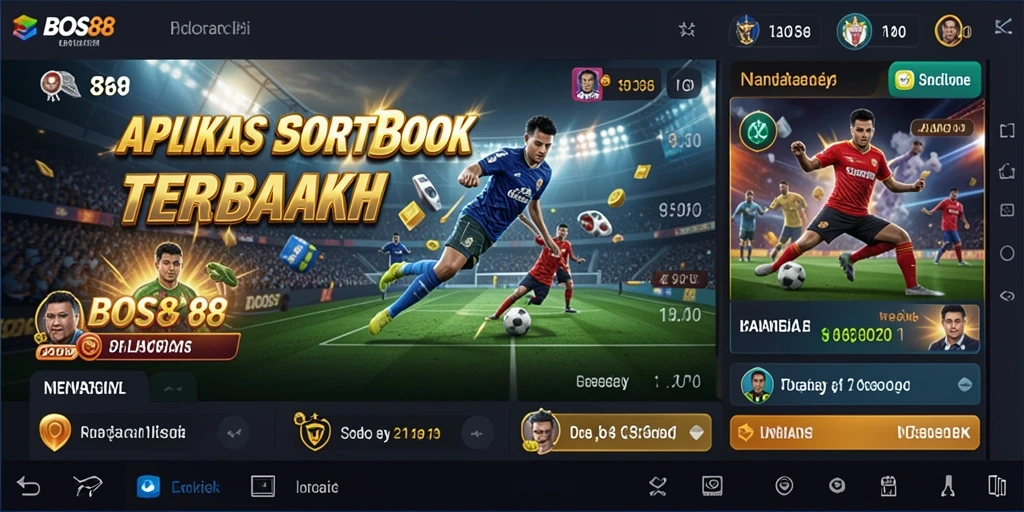 Tampilan gameplay Sportsbook yang menarik dan interaktif.