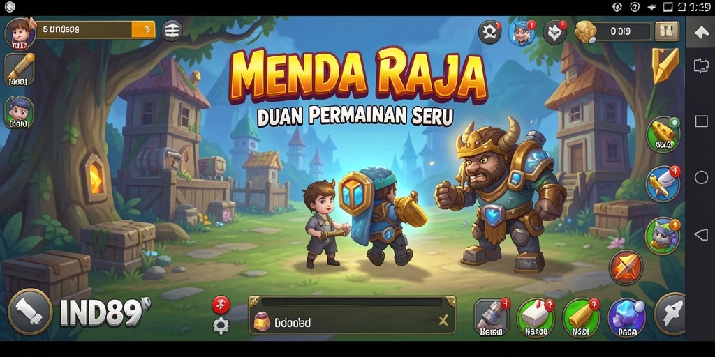 Tampilan gameplay IND89 yang menarik dan penuh warna.