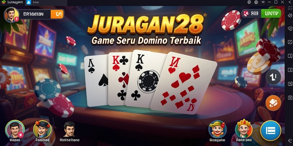 Gameplay JURAGAN28 yang seru dan menantang dalam Domino.