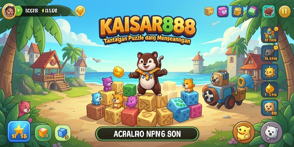 Tampilan gameplay KAISAR888 yang penuh tantangan dan seru.