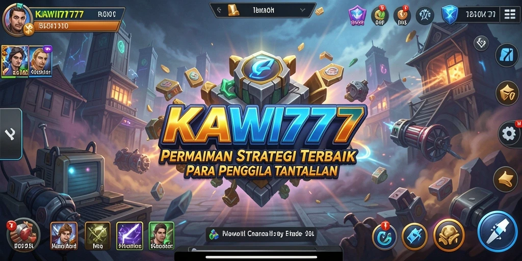 Tampilan gameplay menarik dari KAWI777 yang menunjukkan aksi strategis.