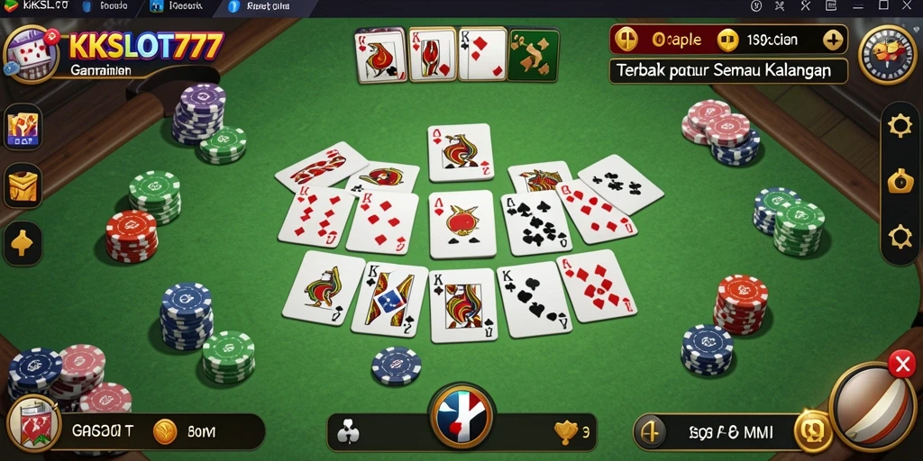 Tampilan gameplay KKSLOT777 yang menarik dan interaktif.