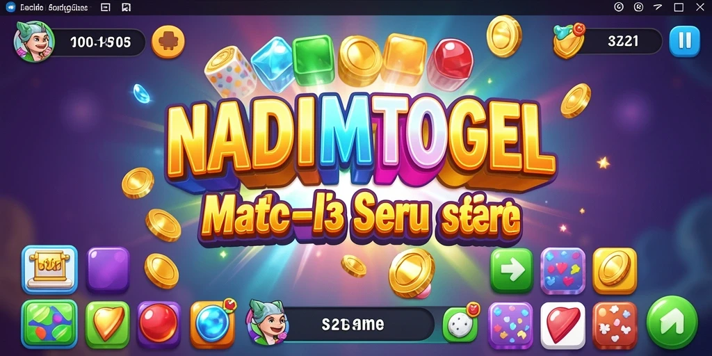 Tampilan gameplay seru di NADIMTOGEL yang memukau.