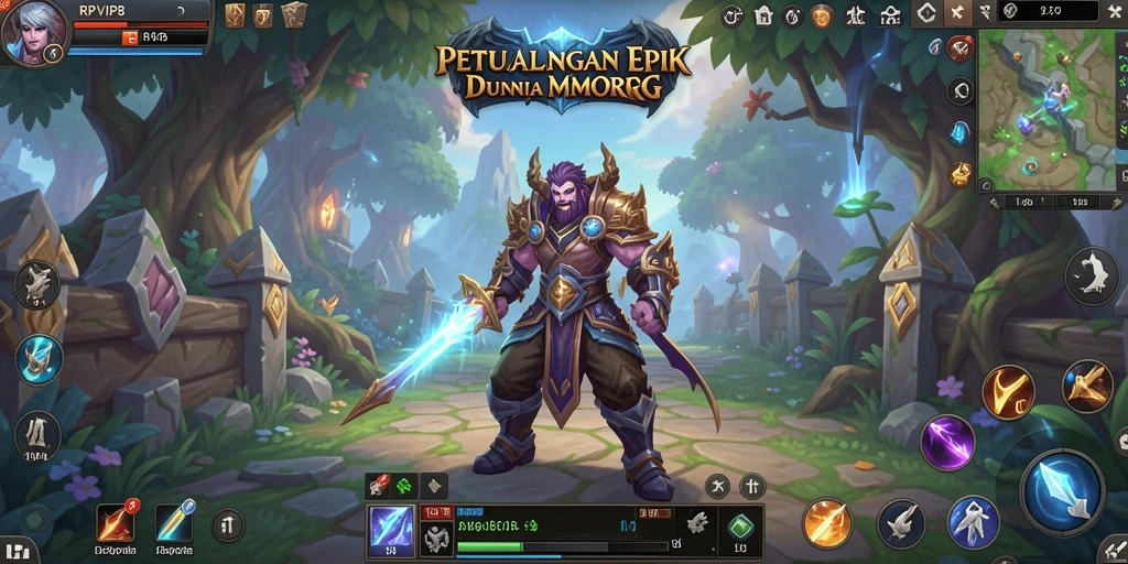 Tampilan gameplay RPVIP8 yang memukau dan interaktif.