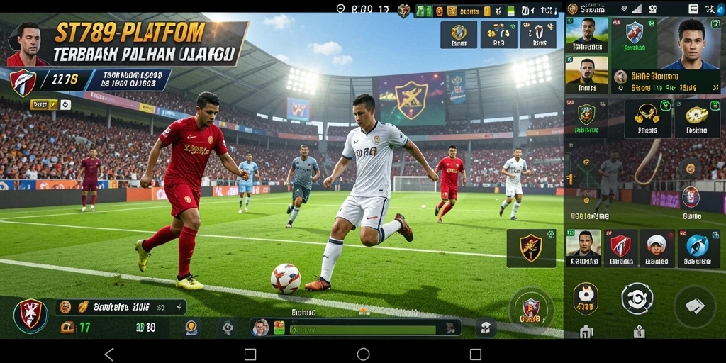 Screenshot utama ST789 memperlihatkan tampilan taruhan olahraga yang menarik.