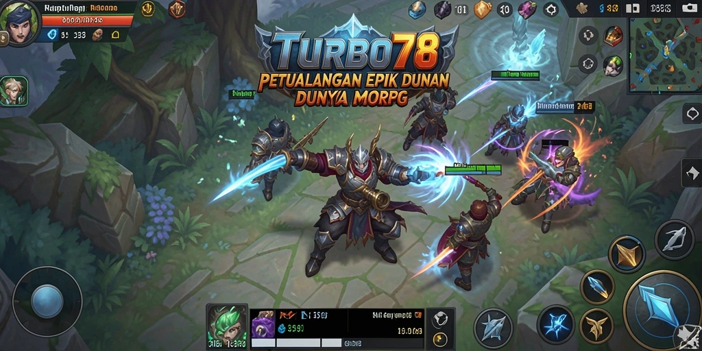 Tampilan gameplay menarik dari TURBO78 dengan grafis yang memukau.