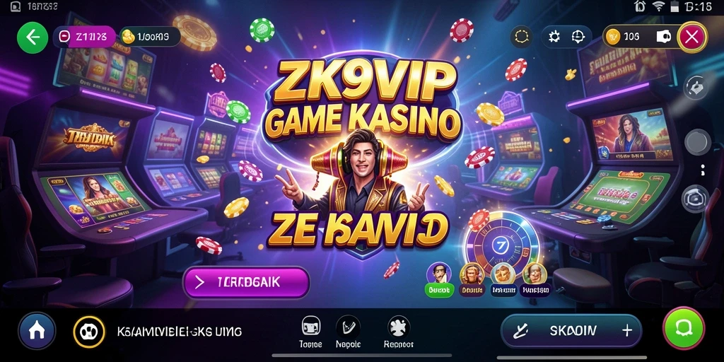 Tampilan menarik gameplay Kasino ZK9VIP yang mengasyikkan.
