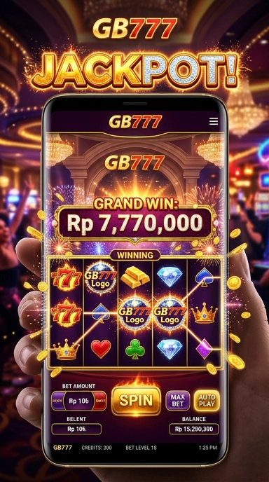 Tampilan utama aplikasi gb777 dengan berbagai pilihan aplikasi.